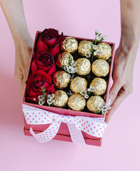 Rosas y Bombones regalar San Valentín